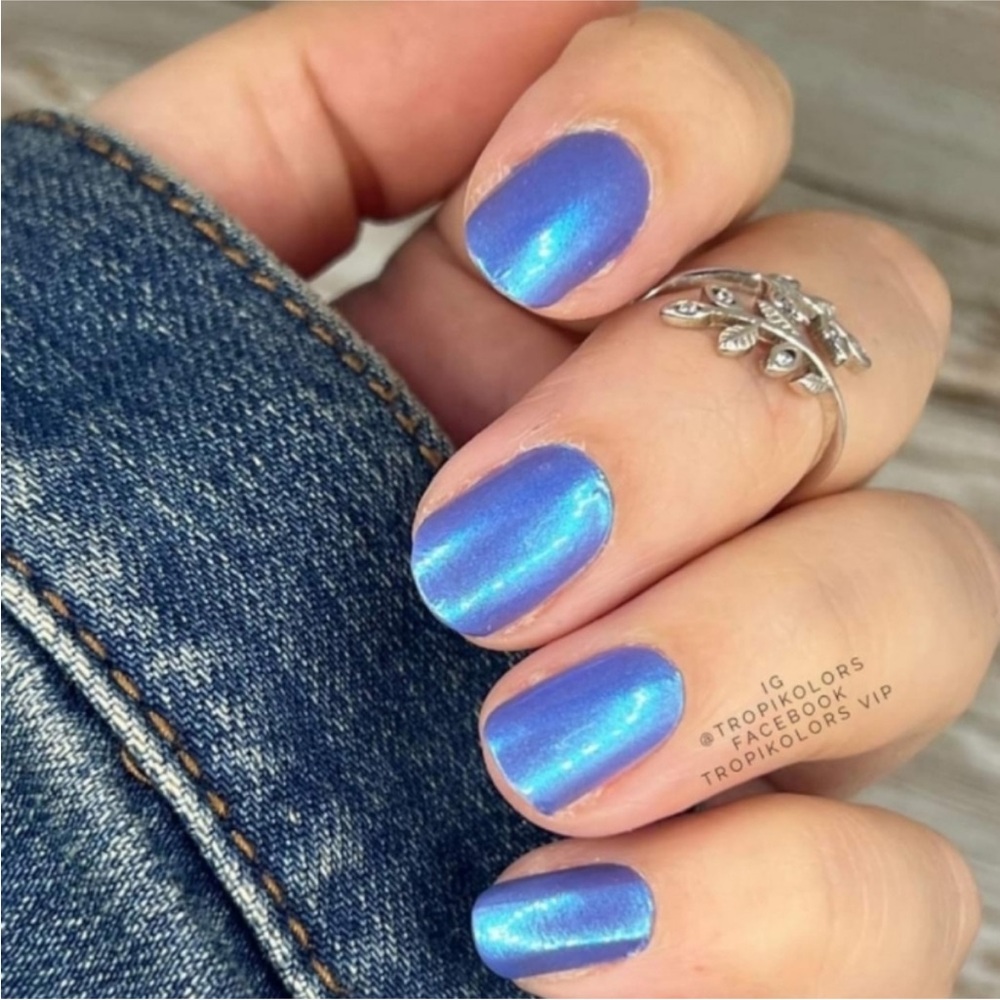 *Retired* Color Street: Strobe Lights | Blue Purple Duochrome Shimmer Party